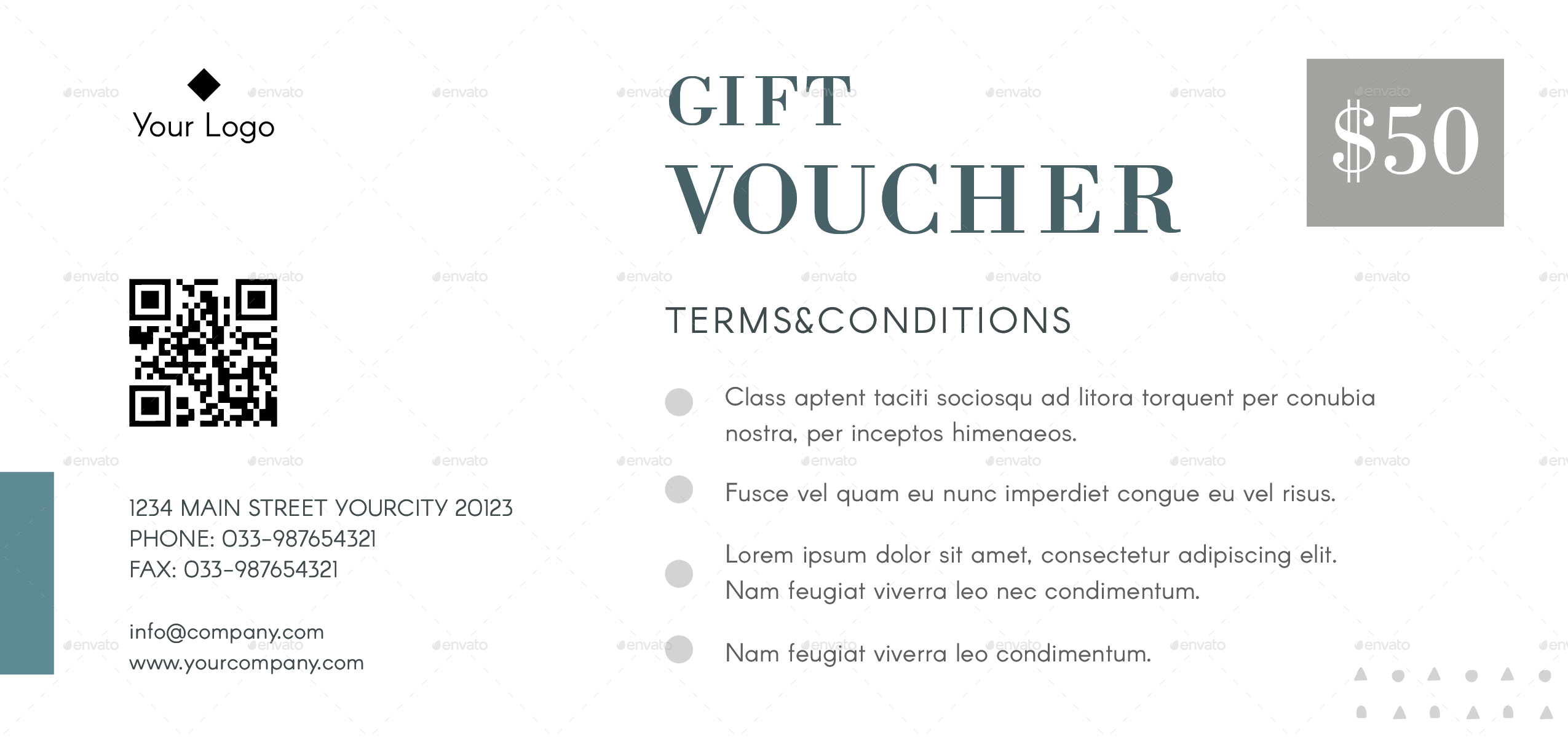 Fashion Gift Voucher by infinite78910 GraphicRiver